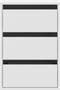 vidaXL - Ladekast - 40x41x58 - cm - bewerkt - hout - wit