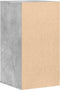 vidaXL - Ladekast - 40x41x76 - cm - bewerkt - hout - betongrijs