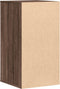 vidaXL - Ladekast - 40x41x76 - cm - bewerkt - hout - bruin - eikenkleurig