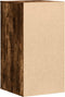 vidaXL - Ladekast - 40x41x76 - cm - bewerkt - hout - gerookt - eikenkleurig