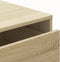 vidaXL - Ladekast - 40x41x76 - cm - bewerkt - hout - sonoma - eikenkleurig
