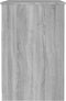 vidaXL - Ladekast - 40x50x76 - cm - bewerkt - hout - grijs - sonoma - eikenkleurig