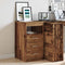 vidaXL - Ladekast - 40x50x76 - cm - bewerkt - hout - oud - houtkleurig