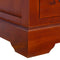 vidaXL - Ladekast - 45x35x100 - cm - massief - mahoniehout - klassiek - bruin