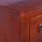 vidaXL - Ladekast - 45x35x100 - cm - massief - mahoniehout - klassiek - bruin