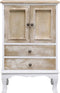 vidaXL - Ladekast - 50x30x80 - cm - hout - wit