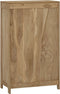 vidaXL - Ladekast - 55x30x90 - cm - massief - teakhout