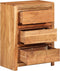 vidaXL - Ladekast - 55x33x75 - cm - massief - acaciahout