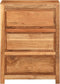 vidaXL - Ladekast - 55x33x75 - cm - massief - acaciahout