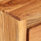 vidaXL - Ladekast - 55x33x75 - cm - massief - acaciahout