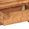 vidaXL - Ladekast - 55x33x75 - cm - massief - acaciahout