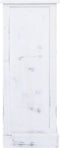 vidaXL - Ladekast - 60x30x75 - cm - hout - wit