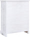 vidaXL - Ladekast - 60x30x75 - cm - hout - wit