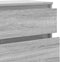 vidaXL - Ladekast - 60x36x103 - cm - bewerkt - hout - grijs - sonoma - eikenkleurig