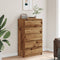 vidaXL - Ladekast - 60x36x103 - cm - bewerkt - hout - oud - houtkleurig