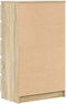 vidaXL - Ladekast - 60x36x103 - cm - bewerkt - hout - sonoma - eikenkleurig
