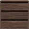 vidaXL - Ladekast - 60x41x58 - cm - bewerkt - hout - bruin - eikenkleurig