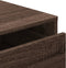 vidaXL - Ladekast - 60x41x58 - cm - bewerkt - hout - bruin - eikenkleurig