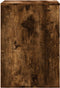 vidaXL - Ladekast - 60x41x58 - cm - bewerkt - hout - gerookt - eikenkleurig