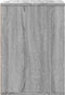 vidaXL - Ladekast - 60x41x58 - cm - bewerkt - hout - grijs - sonoma - eikenkleurig