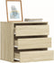 vidaXL - Ladekast - 60x41x58 - cm - bewerkt - hout - sonoma - eikenkleurig