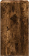 vidaXL - Ladekast - 60x41x76 - cm - bewerkt - hout - gerookt - eikenkleurig