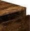 vidaXL - Ladekast - 60x41x76 - cm - bewerkt - hout - gerookt - eikenkleurig
