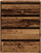 vidaXL - Ladekast - 60x41x76 - cm - bewerkt - hout - oud - houtkleurig