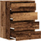 vidaXL - Ladekast - 60x41x76 - cm - bewerkt - hout - oud - houtkleurig
