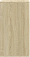 vidaXL - Ladekast - 60x41x76 - cm - bewerkt - hout - sonoma - eikenkleurig