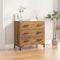 vidaXL - Ladekast - 75x35x70 - cm - massief - grenenhout