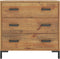 vidaXL - Ladekast - 75x35x70 - cm - massief - grenenhout