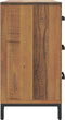 vidaXL - Ladekast - 75x35x70 - cm - massief - grenenhout