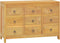 vidaXL - Ladekast - 80x30x55 - cm - massief - teakhout