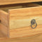 vidaXL - Ladekast - 80x30x55 - cm - massief - teakhout