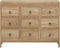 vidaXL - Ladekast - 80x30x55 - cm - massief - teakhout