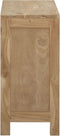 vidaXL - Ladekast - 80x30x55 - cm - massief - teakhout