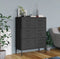 vidaXL - Ladekast - 80x35x101,5 - cm - staal - antracietkleurig