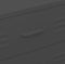 vidaXL - Ladekast - 80x35x101,5 - cm - staal - antracietkleurig