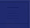 vidaXL - Ladekast - 80x35x101,5 - cm - staal - marineblauw