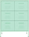 vidaXL - Ladekast - 80x35x101,5 - cm - staal - mint