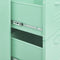 vidaXL - Ladekast - 80x35x101,5 - cm - staal - mint