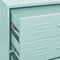 vidaXL - Ladekast - 80x35x101,5 - cm - staal - mintkleurig