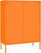 vidaXL - Ladekast - 80x35x101,5 - cm - staal - oranje
