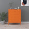 vidaXL - Ladekast - 80x35x101,5 - cm - staal - oranje