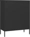 vidaXL - Ladekast - 80x35x101,5 - cm - staal - zwart