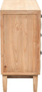 vidaXL - Ladekast - 80x36x75 - cm - massief - vurenhout