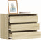 vidaXL - Ladekast - 80x41x58 - cm - bewerkt - hout - sonoma - eikenkleurig