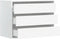 vidaXL - Ladekast - 80x41x58 - cm - bewerkt - hout - wit