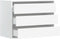 vidaXL - Ladekast - 80x41x58 - cm - bewerkt - hout - wit